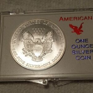 1995 American Silver Eagle One Ounce Silver Coin walking lady liberty US mint